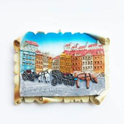 Ímãs de geladeira 3d da europa, polónia, turismo, lembrança, ímãs de geladeira, coleção de adesivos, artigos de decoração de artesanato - Image 6