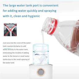 Mini Mister Nano Portátil, Dispositivo Facial Steamer, Spray de beleza, Aparelho hidratante, Spray frio recarregável - Image 6