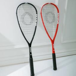 Raquete De Squash De Carbono Com Saco De Squash De Cordas Incluído, Acessórios De Treinamento Profissional, Raquete De Alto Desempenho - Image 1