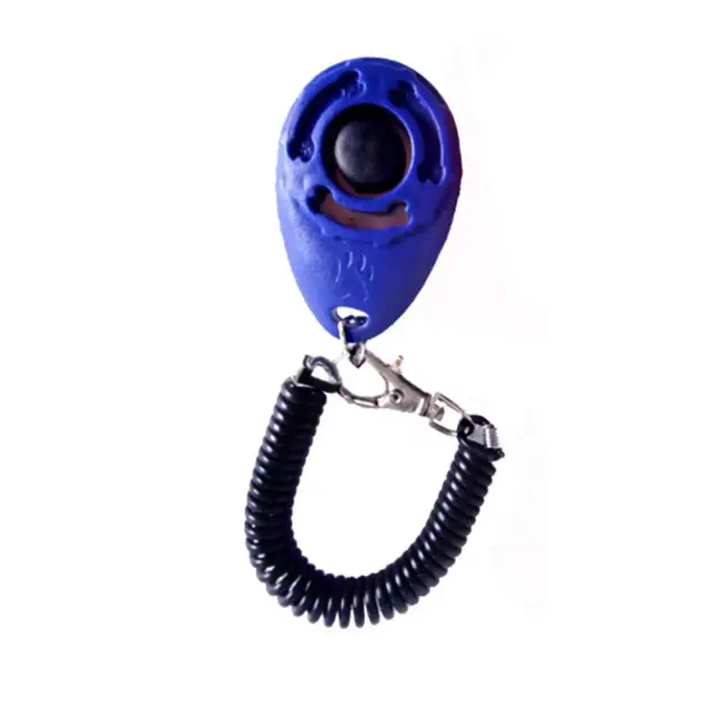 Treinador de Pets com Clicker Keyring para Gatos e Cães - Ferramenta Essencial para Obediência e Treinamento de Filhotes