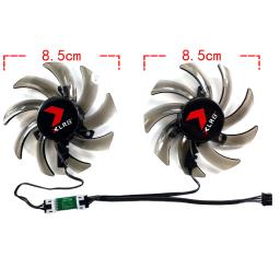 Novo para pny geforce gtx1060 1070ti v2 ventilador de substituição da placa gráfica ga91s2u - Image 2