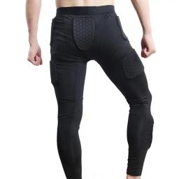 Amortecimento Futebol Futebol Goleiro Calças De Treinamento, goleiro Jerseys Kit, Joelho Cotovelo Acolchoado Roupas, All-Round Alveolado Protetor - Image 5