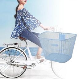 Cesta Anti-Deforma com Parafuso, Armazenamento de Itens, Grande Capacidade Cycling Basket, Acessórios de bicicleta - Image 6