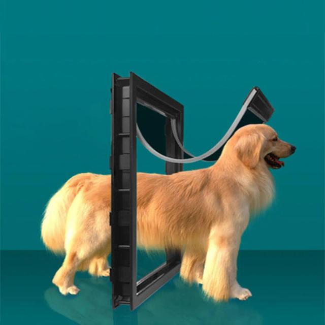 Portas Flap de Plástico ABS para Animais de Estimação: Duráveis e Ideais para Cães e Gatos de Médio e Grande Porte, Uso Interno e Externo