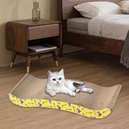 Arranhando Lounge Bed para gatos, Coçar Board, Coçar cama, Papelão, Scratch Pad, Ninho, Gatos pequenos, médios, grandes - Image 5