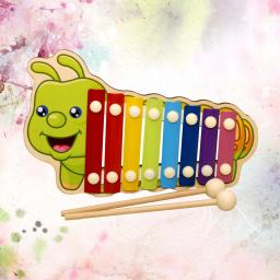 Brinquedo musical para crianças, Percussão em madeira, Xilofone Toddler, Brinquedos infantis, Octogonal de madeira - Image 5