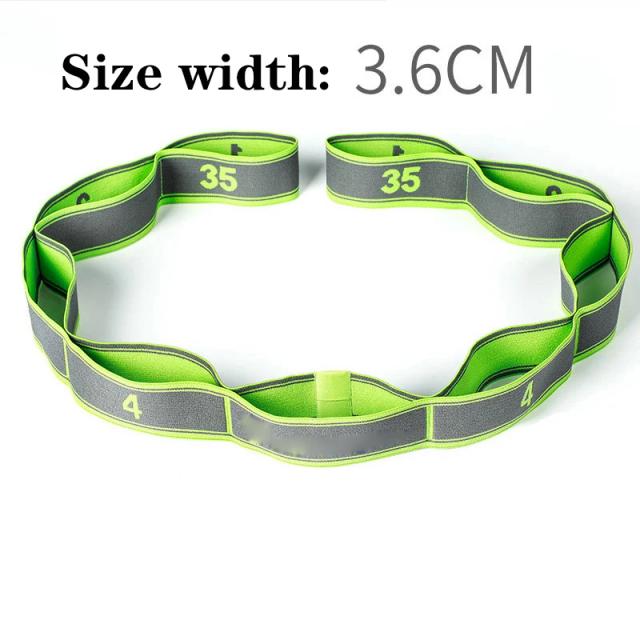 Bandas de Fitness de Resistência Elástica para Yoga, Pilates e Crossfit - Equipamentos Ideais para Exercícios em Casa