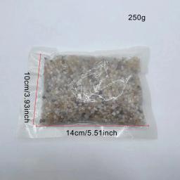 Pedra de cascalho para decoração do aquário, micro paisagem, aquário, areia inferior, plantas em vasos, acessórios DIY, 1pc, 250g - Image 6