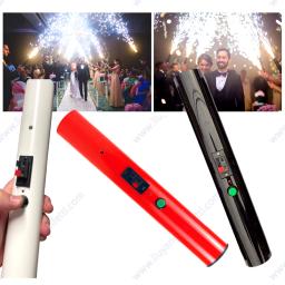 Mão fria pyro atirador reutilizável fogos de artifício palco fonte sistema de ignição festa de casamento noiva noivado grande casal entrada - Image 4