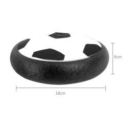 Nova hover bola de futebol almofada de ar flutuante espuma futebol com luz led brinquedos de deslizamento bola de futebol criança ao ar livre indoor jogos esportivos - Image 6