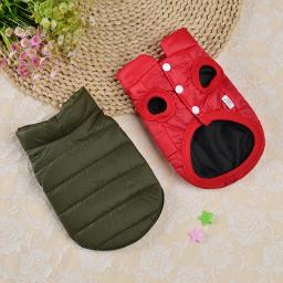 Casaco de colete quente, roupa de cachorro buldogue francês, roupas chihuahua para cães pequenos e médios, casaco de gato, pug, yorkie, outono, inverno - Image 4
