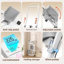 Escada escalada exercício stepper treinador elíptico mini casa ginásio stepper máquina elíptica - Image 4
