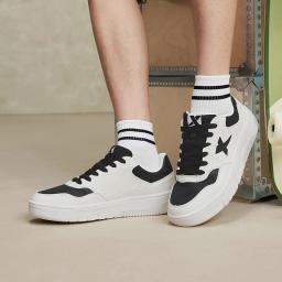 Xtep-sapatos de skate resistentes ao desgaste para homens, tênis macios de lazer, lazer ao ar livre, skate, verão, 2024, 876319310029 - Image 5