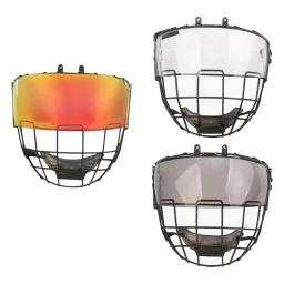 Gaiola para capacete de hóquei, máscara profissional para mulheres e homens, aumenta a visibilidade e protege seus olhos, viseira de hóquei, máscara facial - Image 3