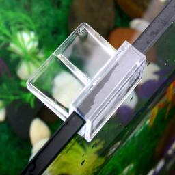 Aquário Acrílico Clipes para Fish Tank, Tampa De Vidro Multifuncional, Suporte De Suporte, 4 Pcs/Bag - Image 6