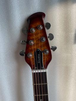 Guitarra Elétrica com Solid Top, Guitarra Clássica Viagem, Caixa de Música, Super Bonito, Vintage, 6 Cordas, Stock, 41 in - Image 5