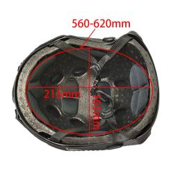 Exército Airsoft MH exterior capacete protetor rápido, Paintball Wargame capacete com óculos, leve - Image 6