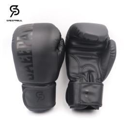 Luvas de treinamento de boxe luvas de proteção de mão respirável material durável luvas de competição muay thai luvas de soco 8 10 12 14 16 - Image 2