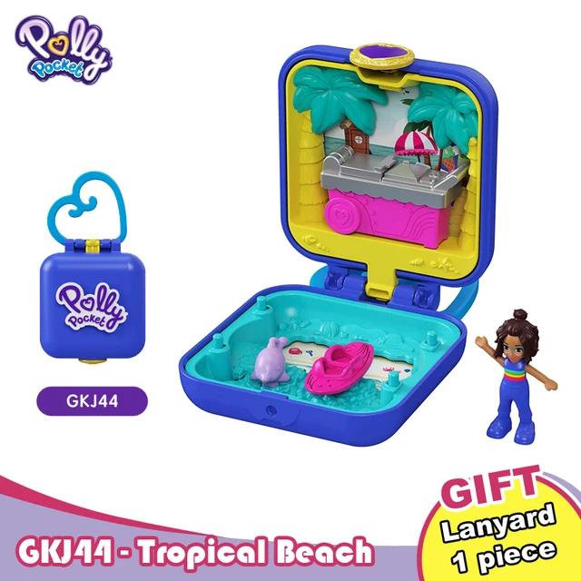 Bonecas polly originais de bolso, mini bonecas de bolso para meninas, acessórios para casa e carro para crianças, caixa de tesouro para meninas - Image 1
