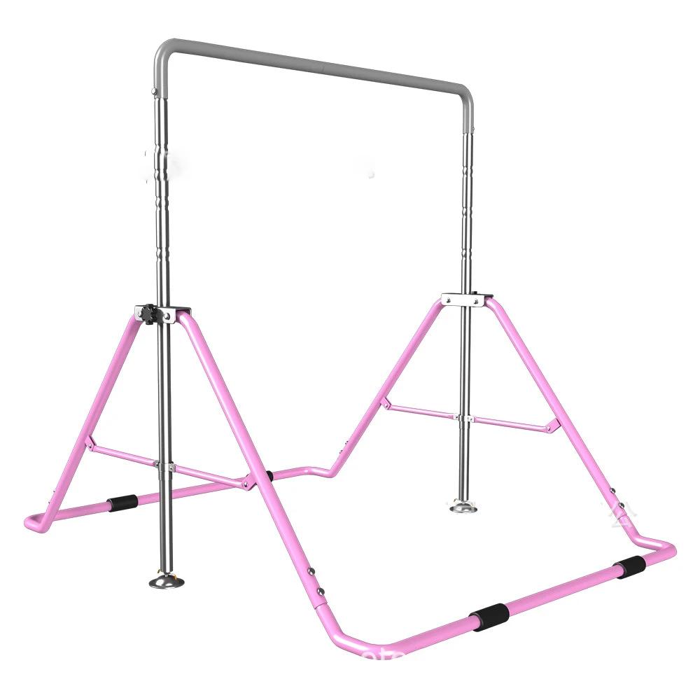 Barra Horizontal de Ginástica para Crianças, Dobrável, Altura Ajustável, Equipamento de Treinamento em Casa, Equipamento de Ginástica para Casa, Pull Up Bar - Image 1