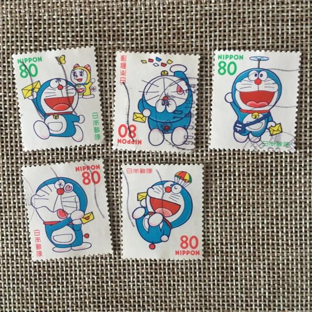 5 Pçs/set 1997 Japão Post Selos G3 Dos Desenhos Animados Anime Gato Marcado Selos Postais para Coletar
