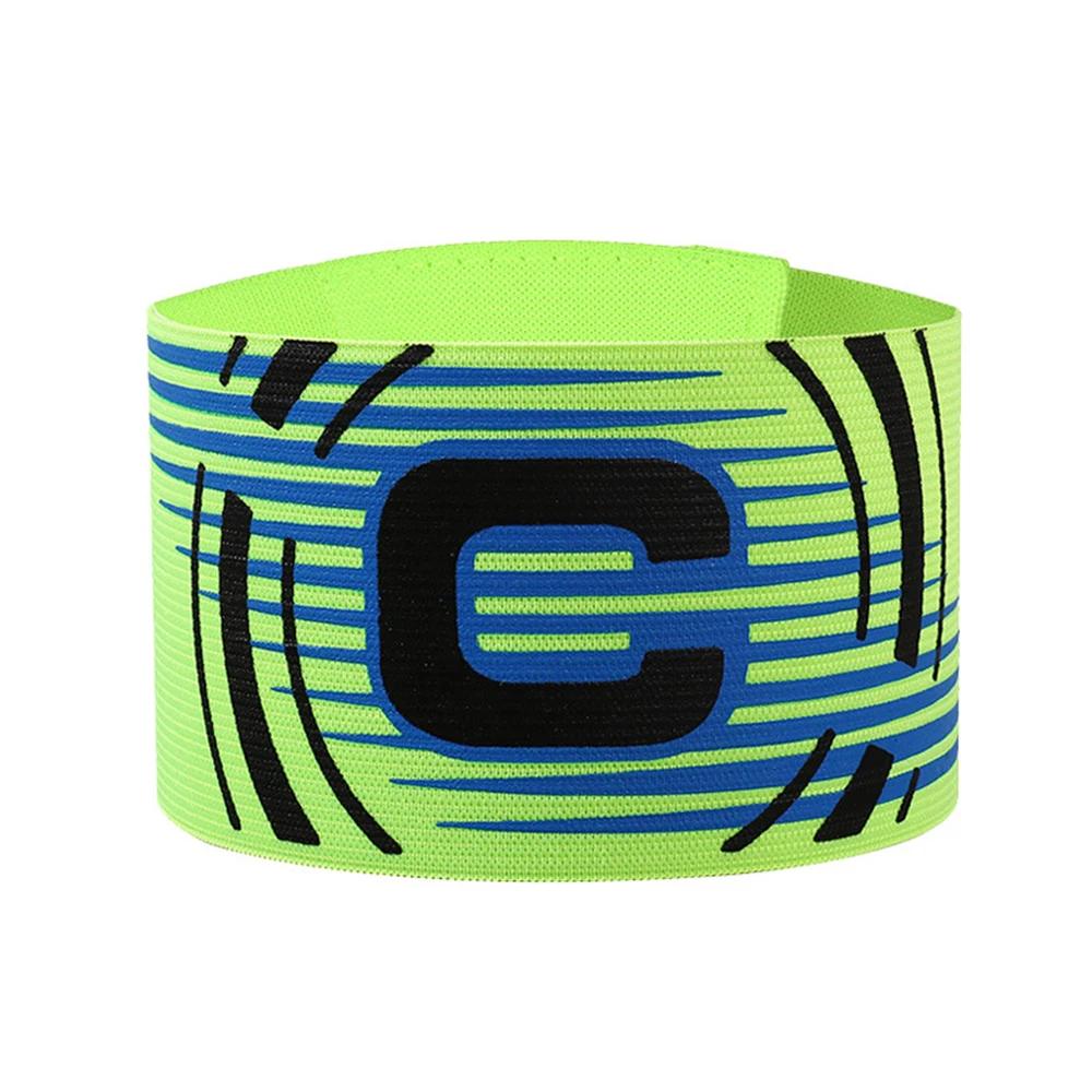 Braçadeira de capitão para treinamento de futebol Adultos, faixa elástica, braçadeiras clássicas, esportes de equipe, adultos - Image 1