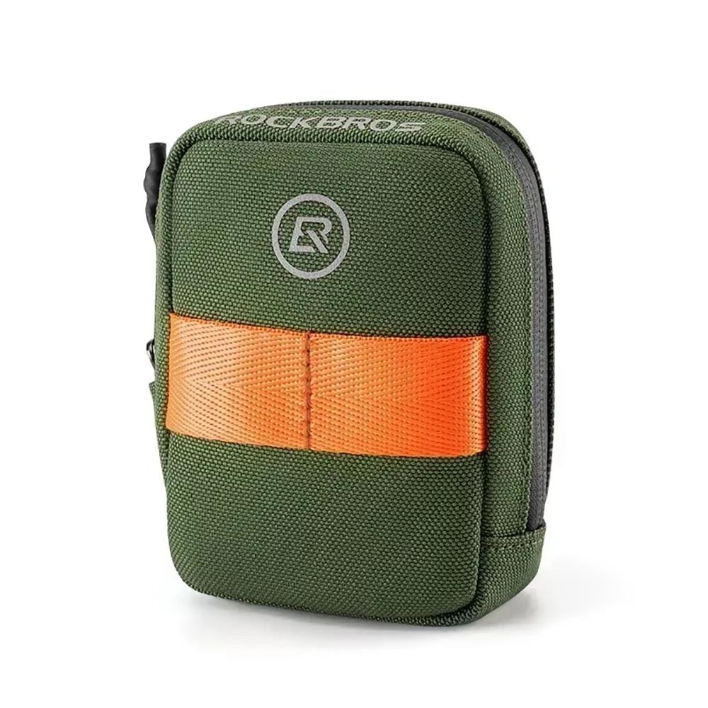 Rockbros mini saco de selim de bicicleta portátil mtb saco de armazenamento de bicicleta de estrada cauda compacto universal para todos os assentos saco de ciclismo - Image 1