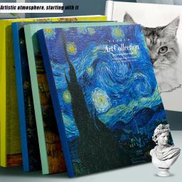 Livro de esboço em branco para estudantes de arte, papel de desenho, pinturas coloridas, pintura a lápis, arte, 80 folhas - Image 2
