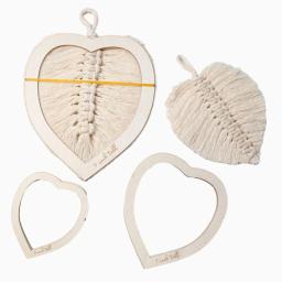 Kit De Molde De Corte De Macramé Portátil, Cortador De Macramé De Madeira, Ferramenta De Fazer Corda, Artesanato DIY, 3 Pcs - Image 5