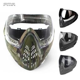 NOVA Máscara FMA F1 Exército Militar Airsoft Máscara Tática Máscara de Paintball com F1 Cara cheia Máscara Tática com camada única Multicam - Image 1