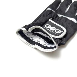 Gog luvas de golfe para homens preto tecido macio respirável esportes ao ar livre luva de bola de golfe mão esquerda mão direita antiderrapante 1pcs - Image 2