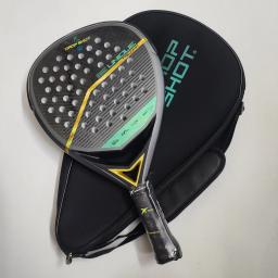 Raquete De Padel De Tênis De Pá, série Portátil Palas, placa De Fibra De Carbono De 3 Camadas, rosto De EVA - Image 1