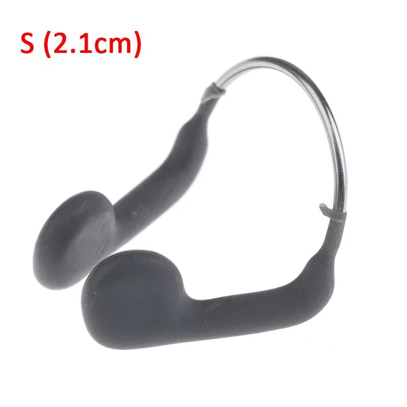 Clipe de nariz de silicone macio para natação e mergulho, fio sem derrapagem, esportes aquáticos, 1pc - Image 1