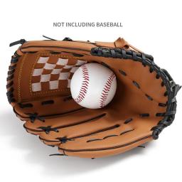 Baseball Softball Practice Equipment para homens e mulheres, esportes ao ar livre, mão direita, 2 cores, marrom, trem, 12,5" - Image 3