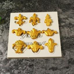 Molde de silicone molde de silicone fondant ferramentas de decoração de bolo de chocolate gumpaste molde de resina - Image 4