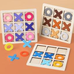 Brinquedo Montessori para Crianças, Mini Xadrez, Jogo de Jogo, Jogos de Tabuleiro, Brinquedos Educativos Interativos, Jogos de Batalha - Image 1