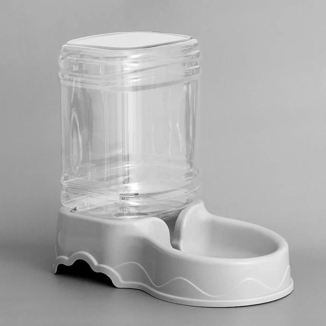 Alimentador Automático e Dispensador de Água para Cães e Gatos com Tigela Pet - Grande Capacidade e Design Inovador