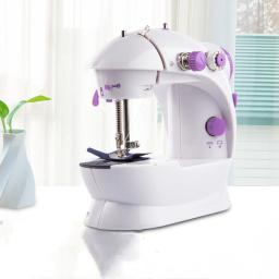 Máquina de costura portátil, 12 tipos de pontos embutidos, linha dupla, adequado para iniciantes para DIY, artesanal - Image 3