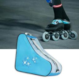 Roller Skate Carry Bag com alça de ombro, patinação sapatos Bolsa de transporte para patins de figura Ice Hockey Skate Quad Patins - Image 3