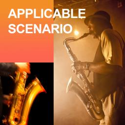 Profissional Saxphone Instrumento Microfone, E908 Saxofone, Trompete e Tuba - Image 3