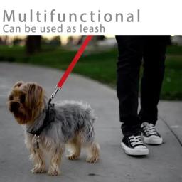 Cinto de segurança ajustável para animais de estimação, arnês, trela, clipe de viagem, cinta leads, universal, prático, gato, cão, cachorro, pet produtos - Image 3
