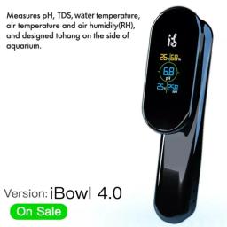 IBowl Aquarium Monitor de Qualidade da Água, TDS e Medidor de Temperatura, Medidor Digital em Tempo Real, Tanque Marinho 4.0, 5in 1 - Image 2