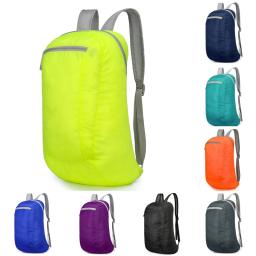 Mochila dobrável ao ar livre leve, mochila de viagem, mochila esportiva para homens e mulheres - Image 1