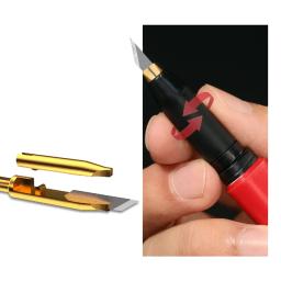 Dspiae PT-DK modelo de precisão faca hobby com 20 peças lâminas conjunto de ferramentas de corte modelo de plástico ferramentas de construção para modelo militar diy - Image 5