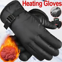 Inverno luvas de ciclismo dos homens ao ar livre à prova dwaterproof água esqui equitação caminhadas motocicleta luvas quentes unisex luvas esportivas térmicas - Image 2