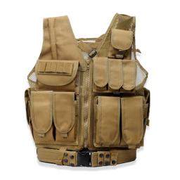 Esporte ao ar livre dos homens Treinamento Militar Combate Proteção Vest, Paintball Wargame, Tactical Army Body Armor, Caça Airsoft Coletes - Image 3