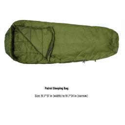 Akmax Exército Modular Militar Sacos de Dormir Sistema, Multi Camada com Bivy Capa para toda a temporada, Woodland/Multicam - Image 4