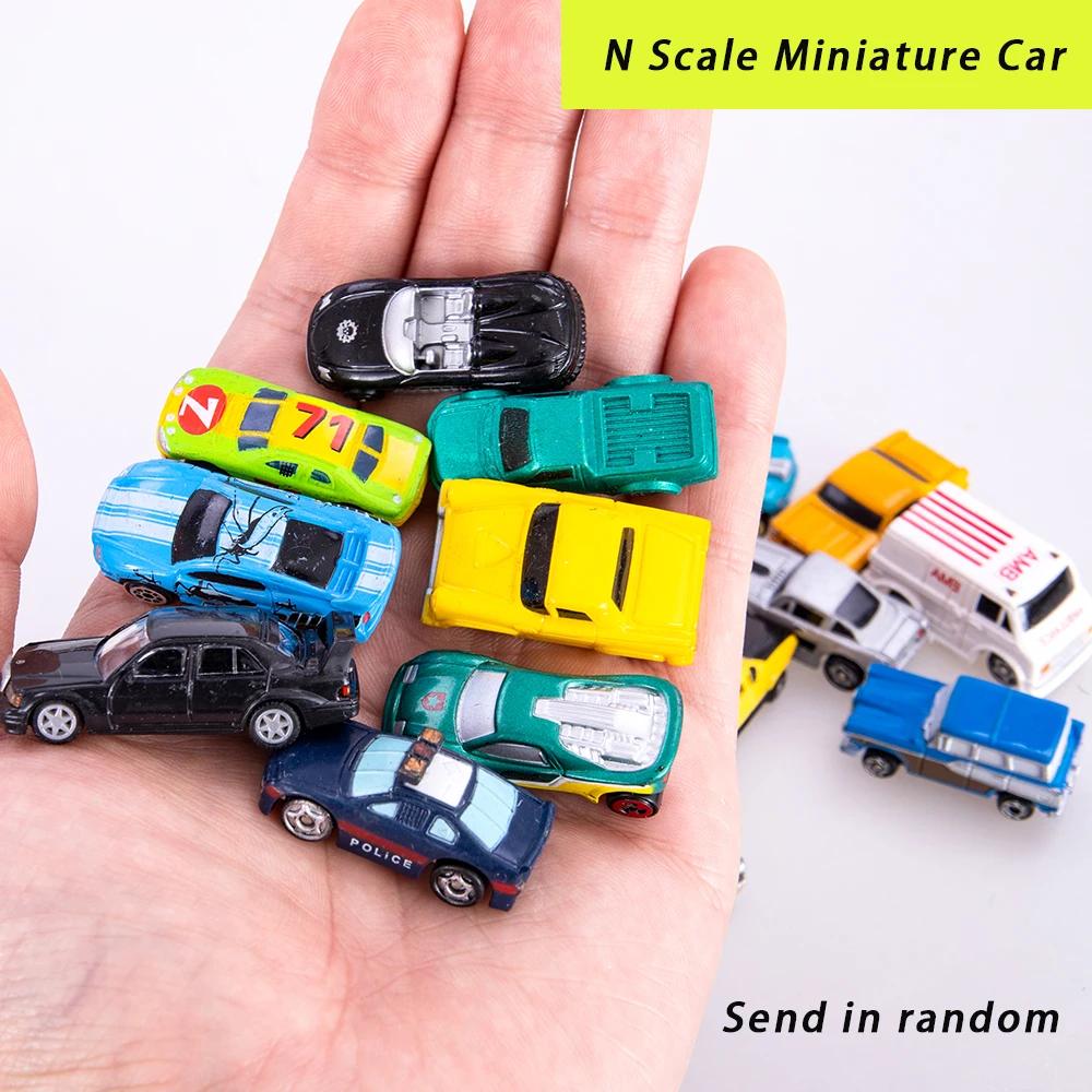 Blocos de construção em miniatura para crianças, brinquedos para veículos, layout arquitetônico, coleção de presentes de aniversário, escala 1:150 N, 5 peças - Image 1