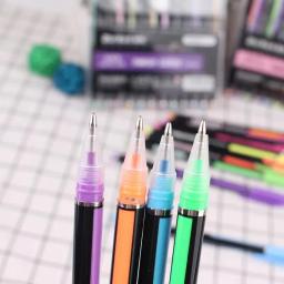 Glitter Gel Canetas Set, Adulto Coloring Book, Revistas, Desenho, Doodling, Art Markers, Promoção, Escola, Escritório, 12Pcs - Image 3