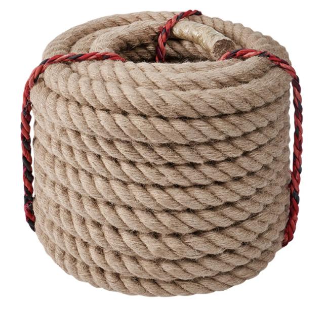 Fita de Juta Natural 20mm para Costura DIY - Corda Vintage em 10m para Presentes Artesanais e Festas